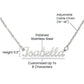 HGF#238NN blk Wife - My Last Breath - Name Necklace-min Name Necklace Jewelry 